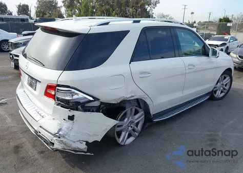 2013 Mercedes-Benz Ml 350 z USA, uszkodzony, nr VIN 4JGDA5JB3DA154774